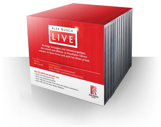 CD-/DVD-Set »Alex Rusch LIVE«