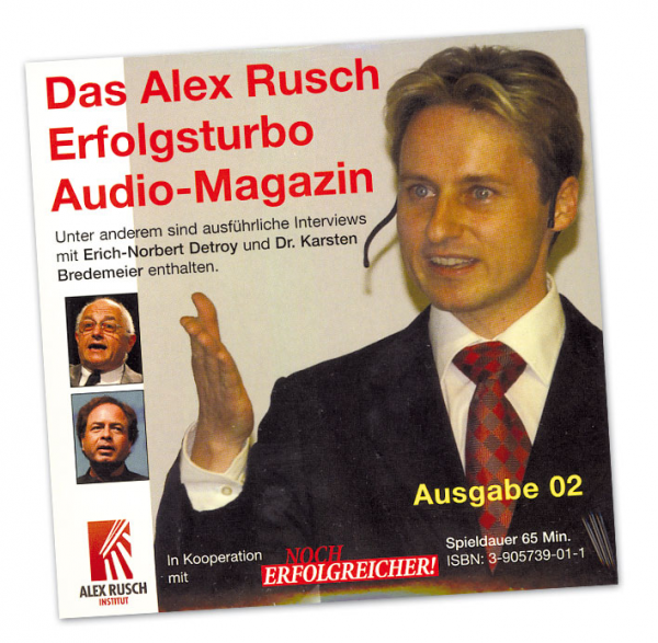 Alex Rusch Erfolgsturbo Audio-Magazin, Ausgabe 2 auf CD