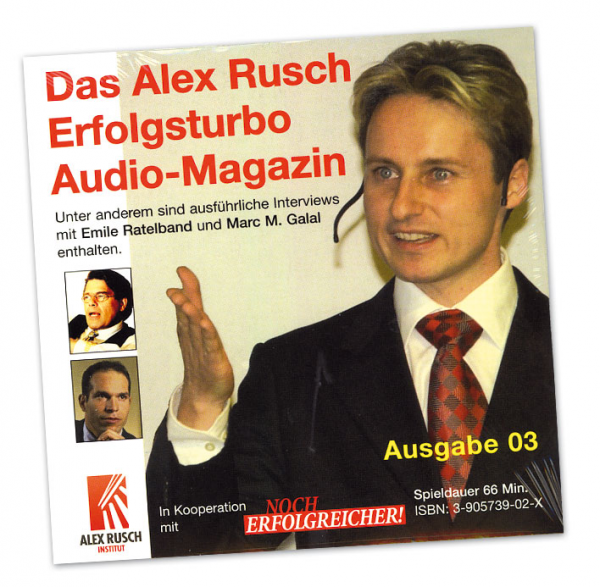 Alex Rusch Erfolgsturbo Audio-Magazin, Ausgabe 3 auf CD